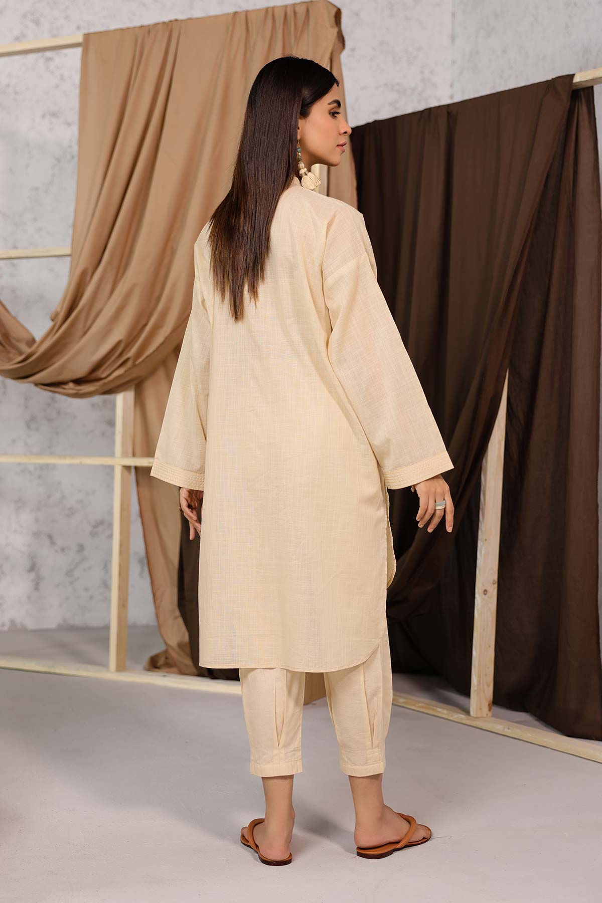 2 Pc Dyed Cambric Outfit