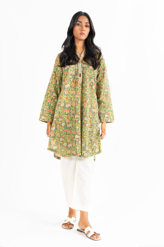 Printed Khaddar Kurti