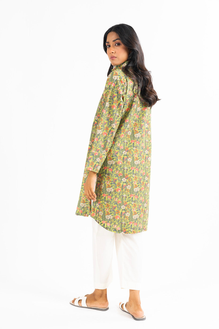 Printed Khaddar Kurti