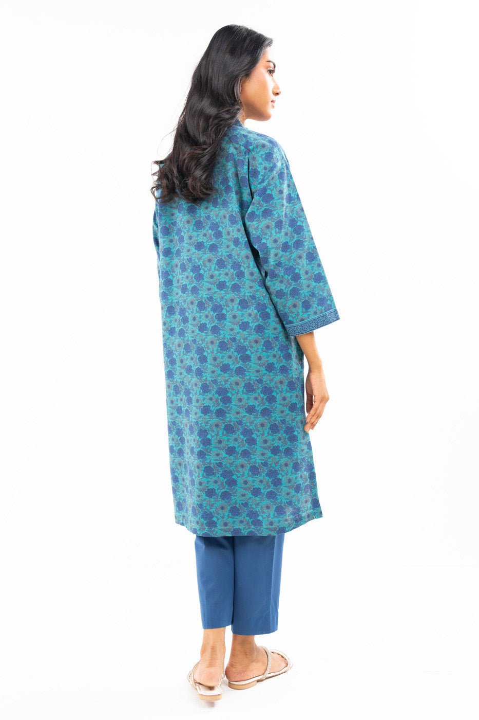 Printed Khaddar Kurti