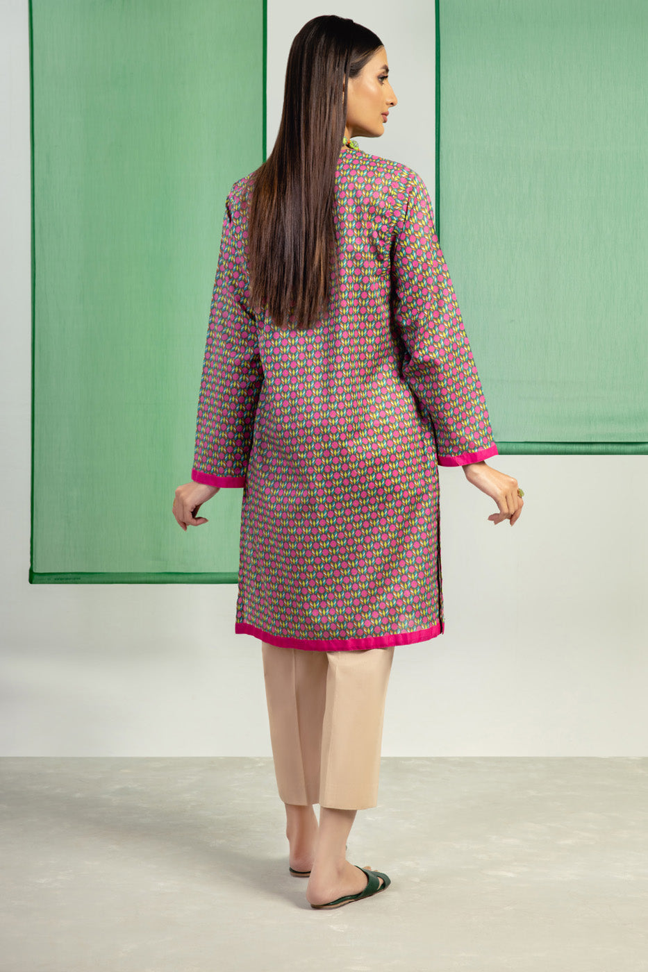 Printed Lawn Kurti