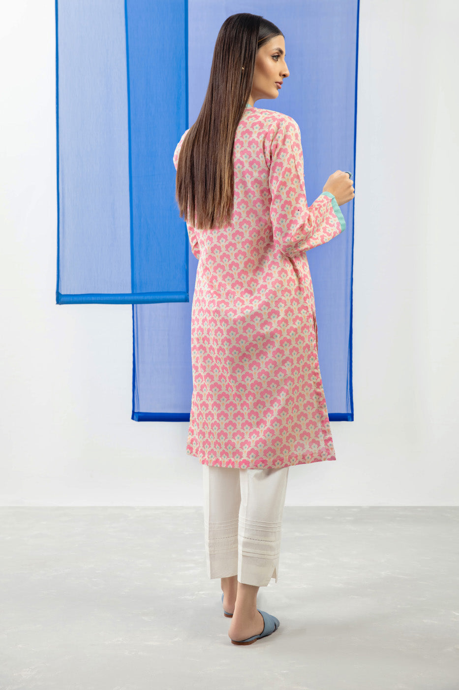 Printed Lawn Kurti