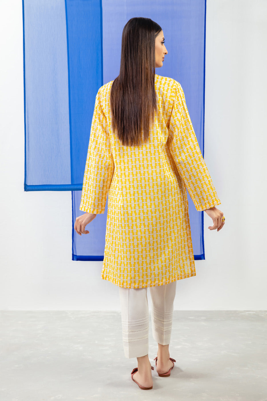 Printed Lawn Kurti