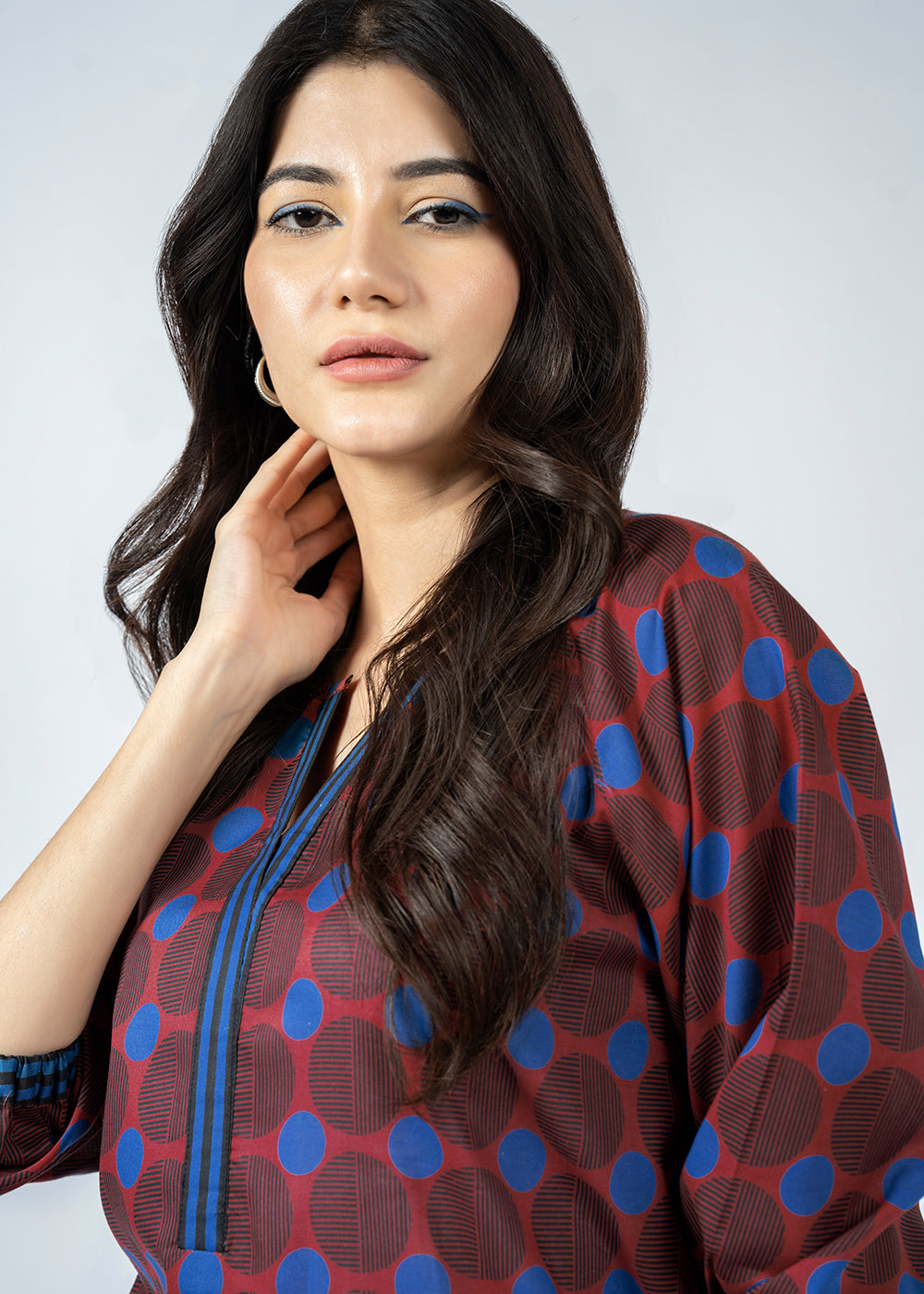Printed Lawn Kurti