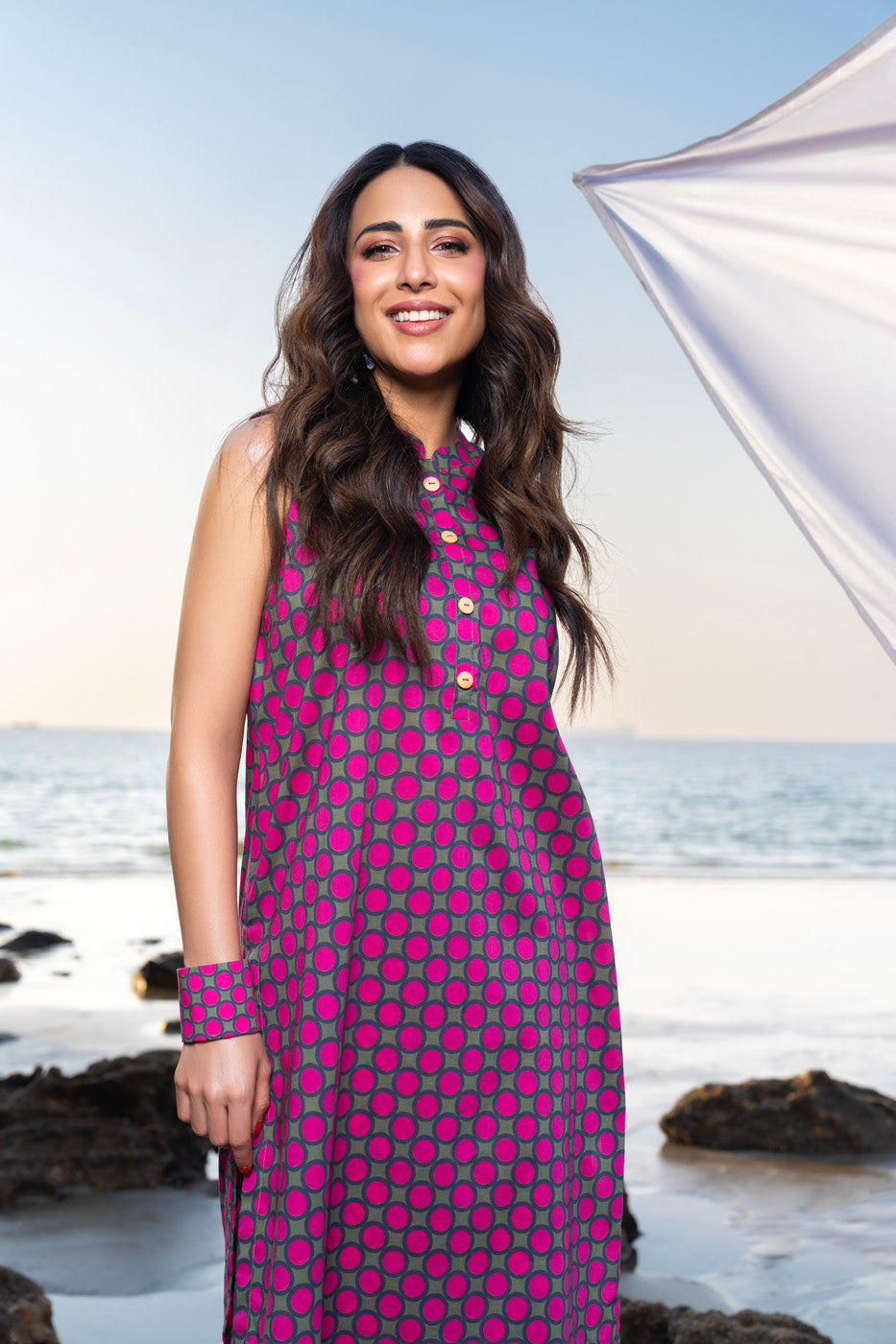 2 Pc Printed Cambric Outfit