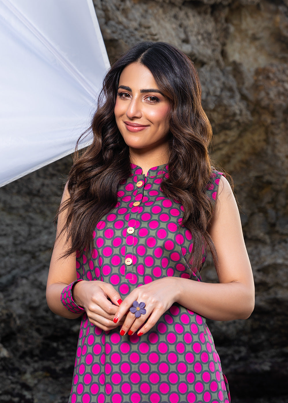 2 Pc Printed Cambric Outfit