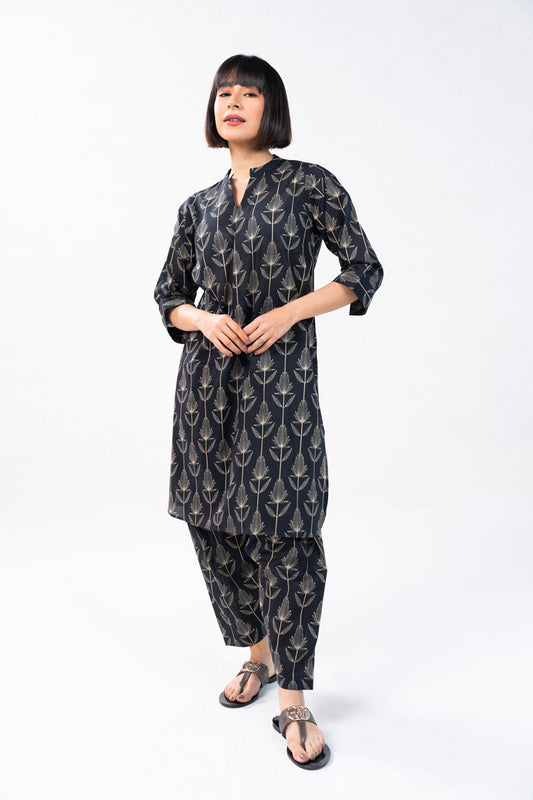 2 Pc Printed Cambric Outfit