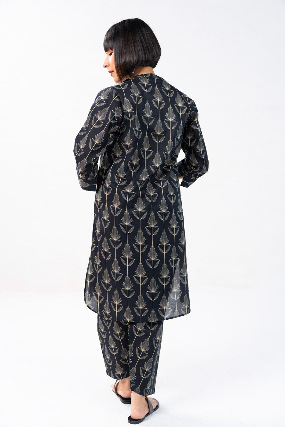 2 Pc Printed Cambric Outfit