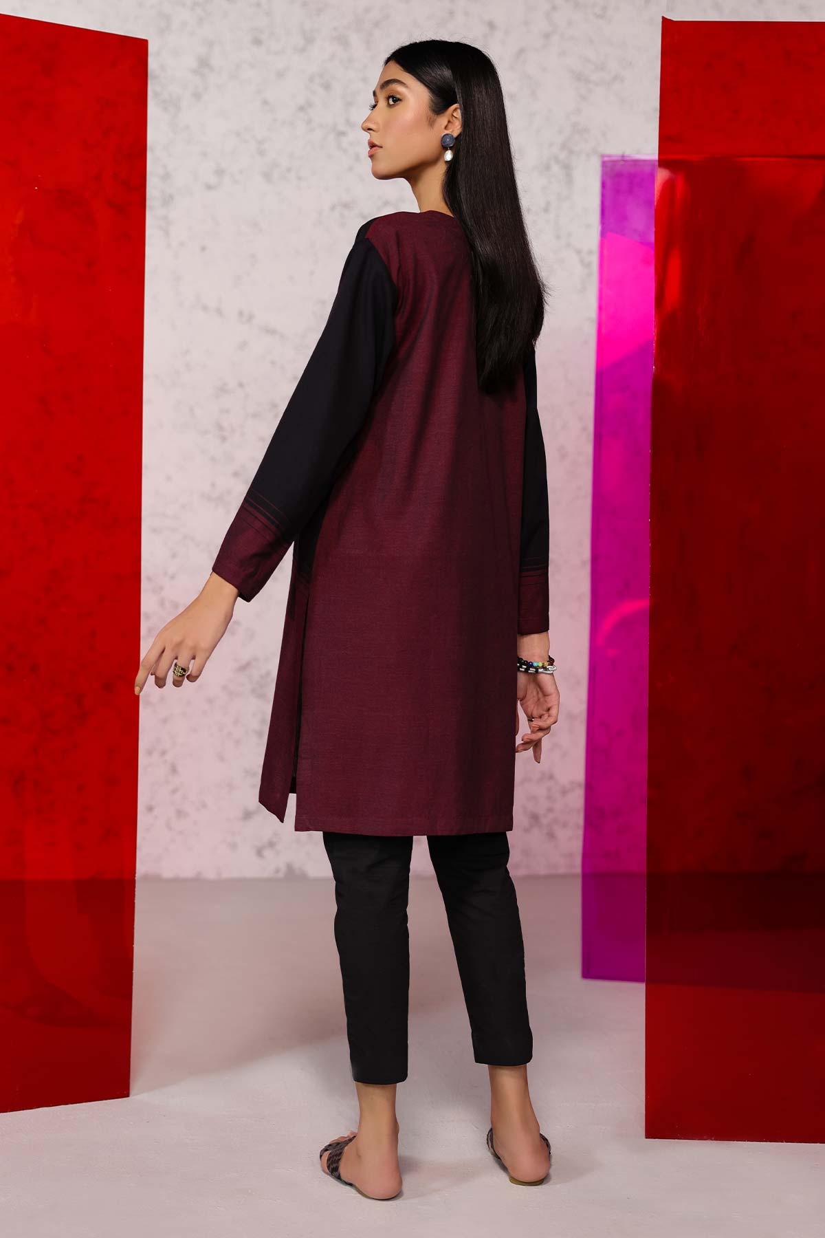 Printed Yarn Dyed Kurti