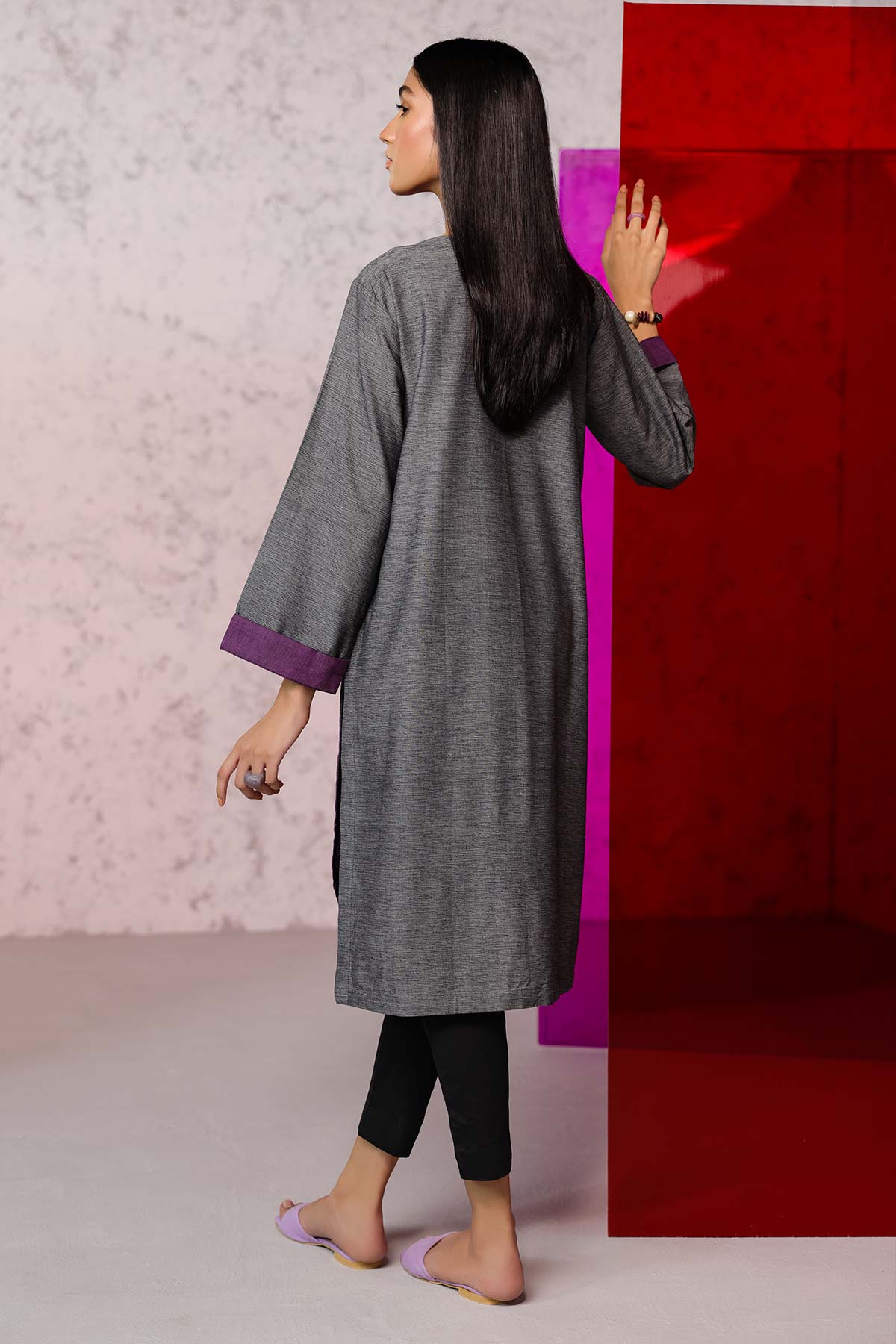 Printed Yarn Dyed Kurti