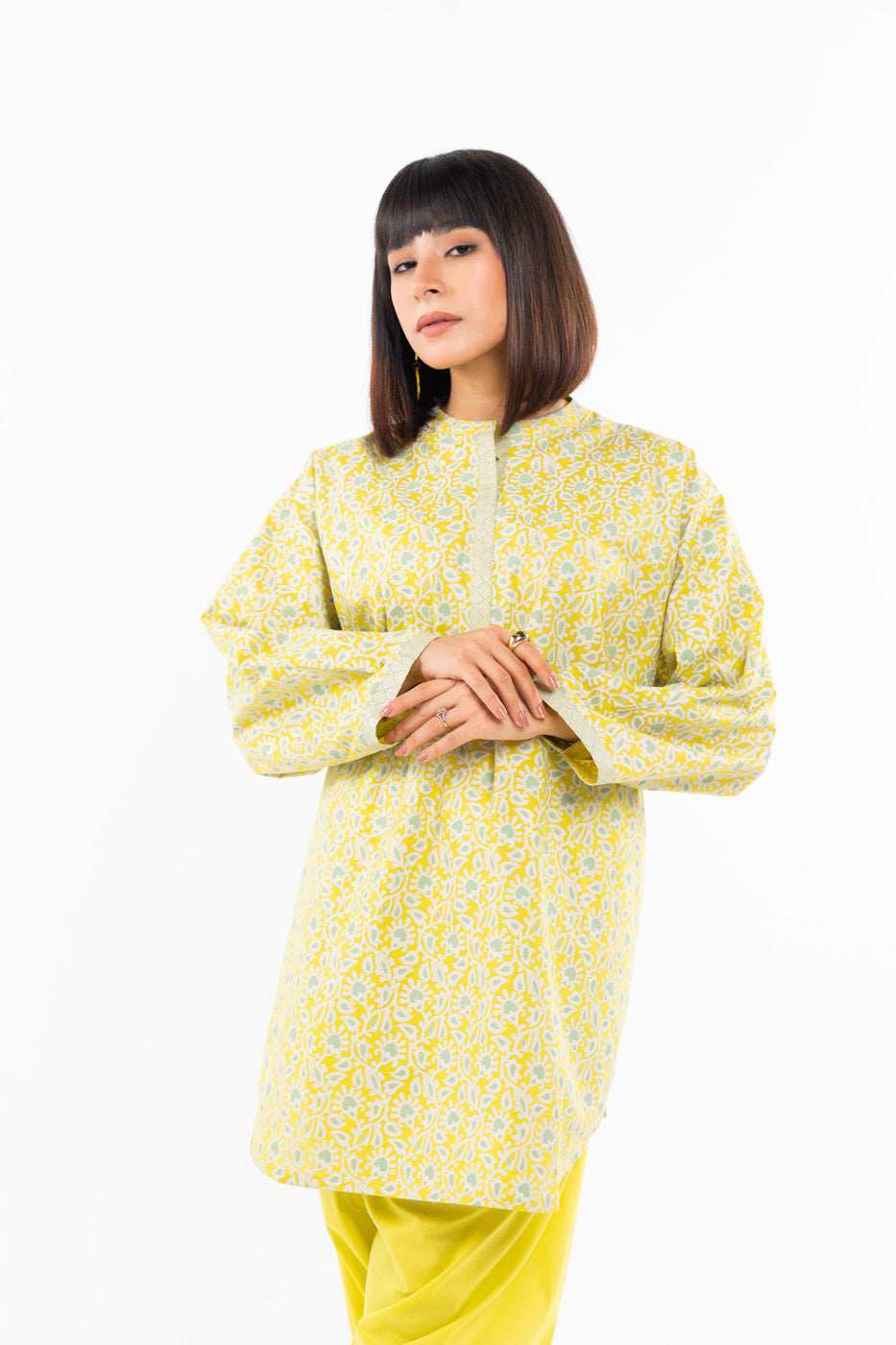 2 Pc Printed Cambric Outfit