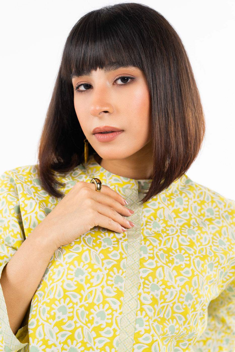 2 Pc Printed Cambric Outfit