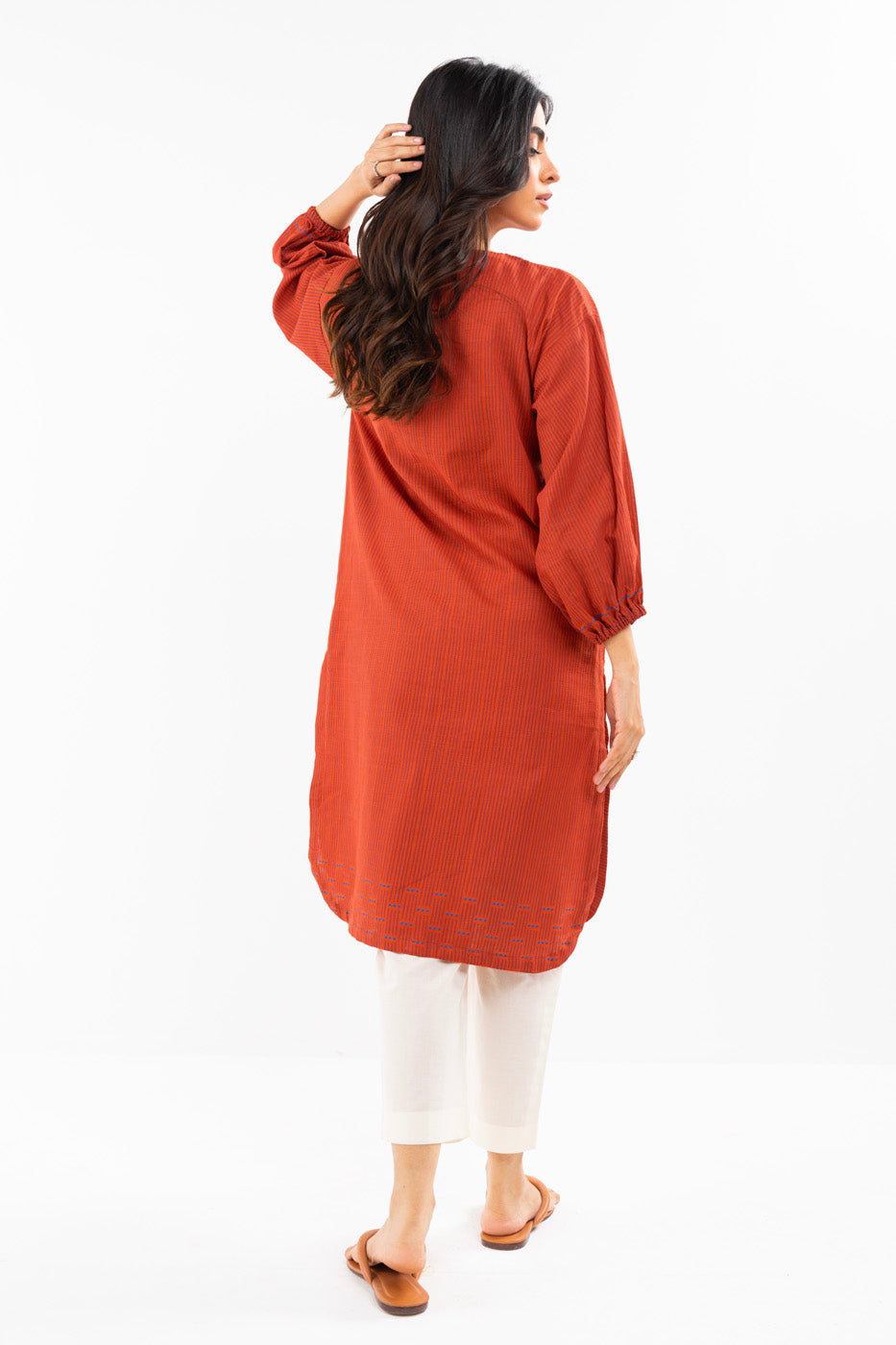Printed Khaddar Kurti