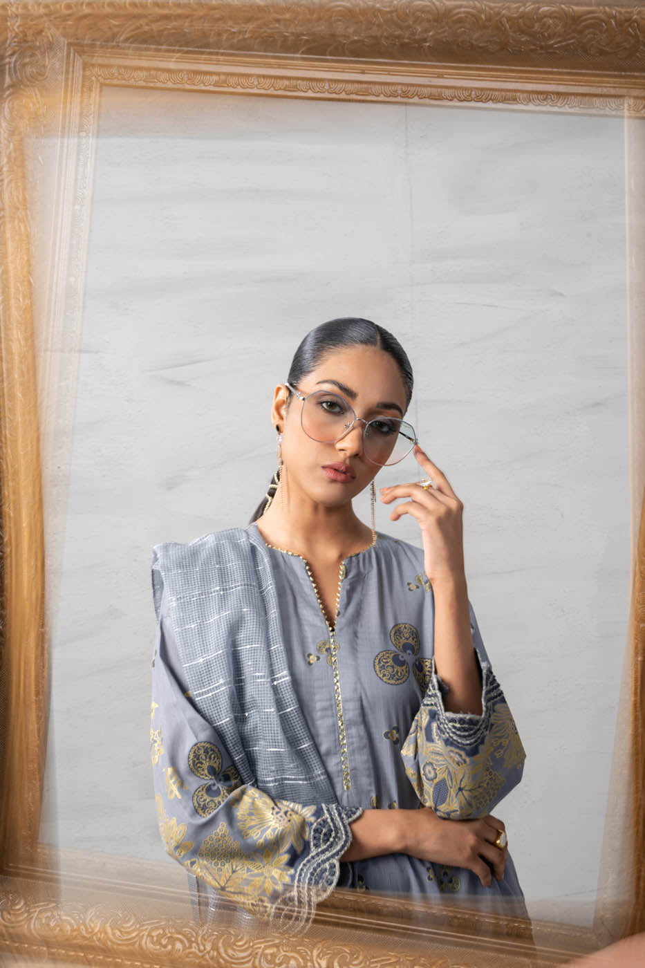 3 Pc Slub Outfit