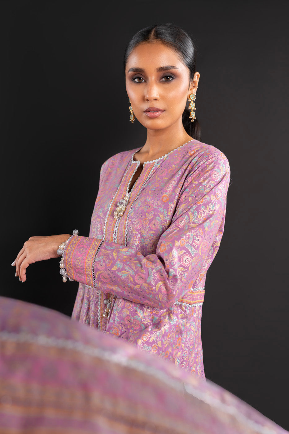 Printed Lawn Fabric