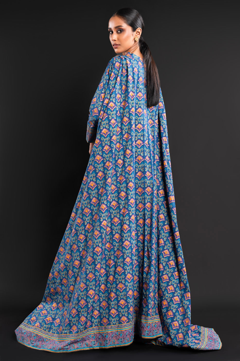 Printed Lawn Dobby Fabric