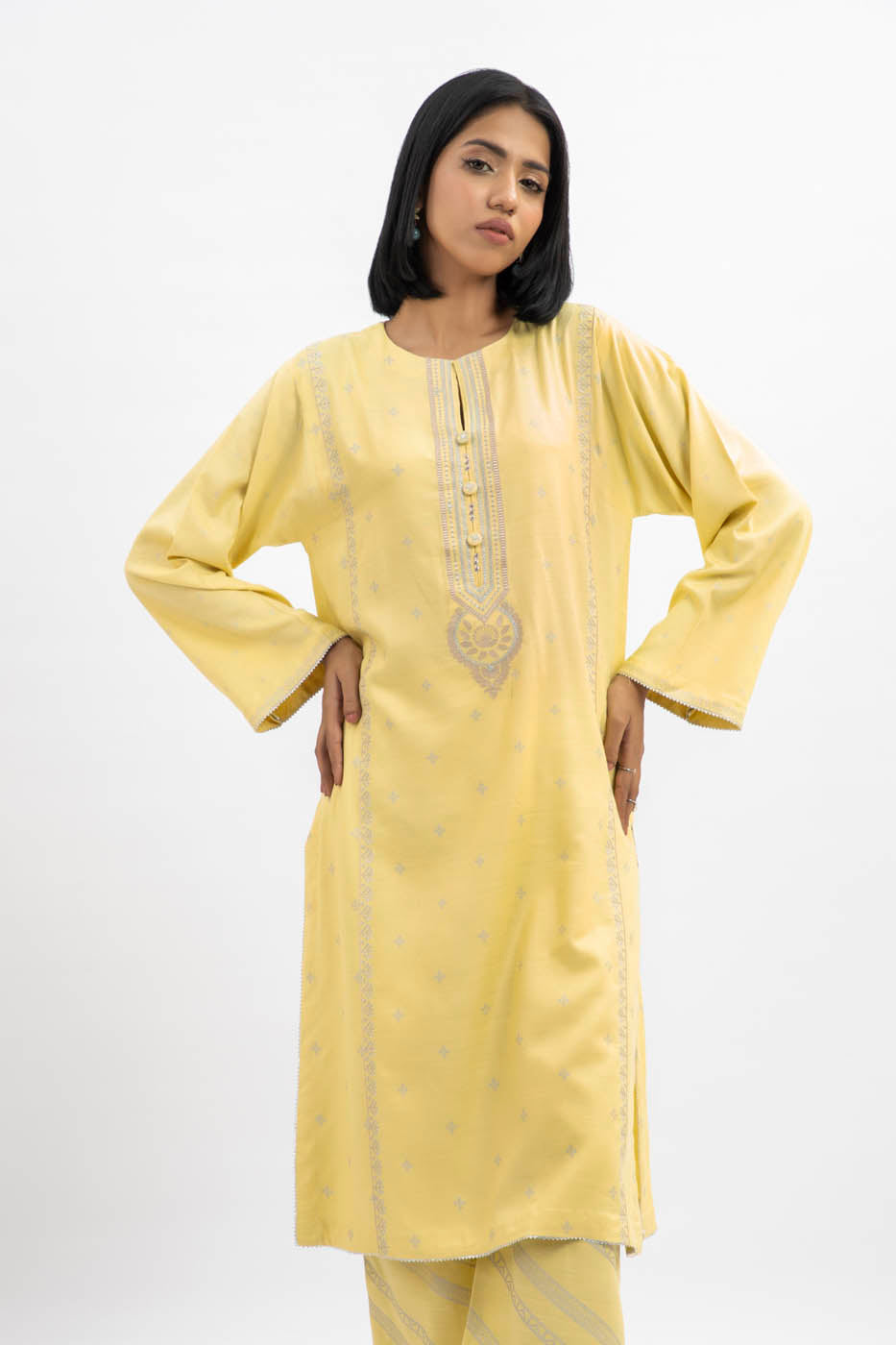 2 Pc Raw Silk Outfit