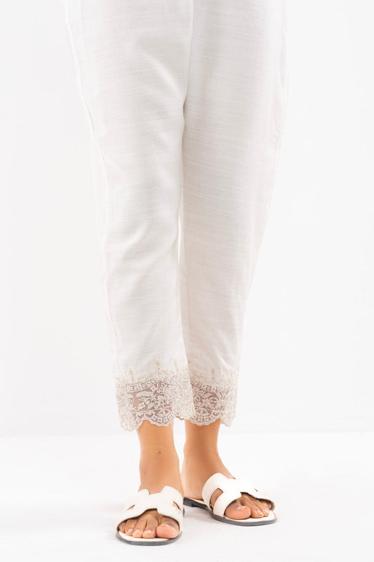 Raw Silk Trouser