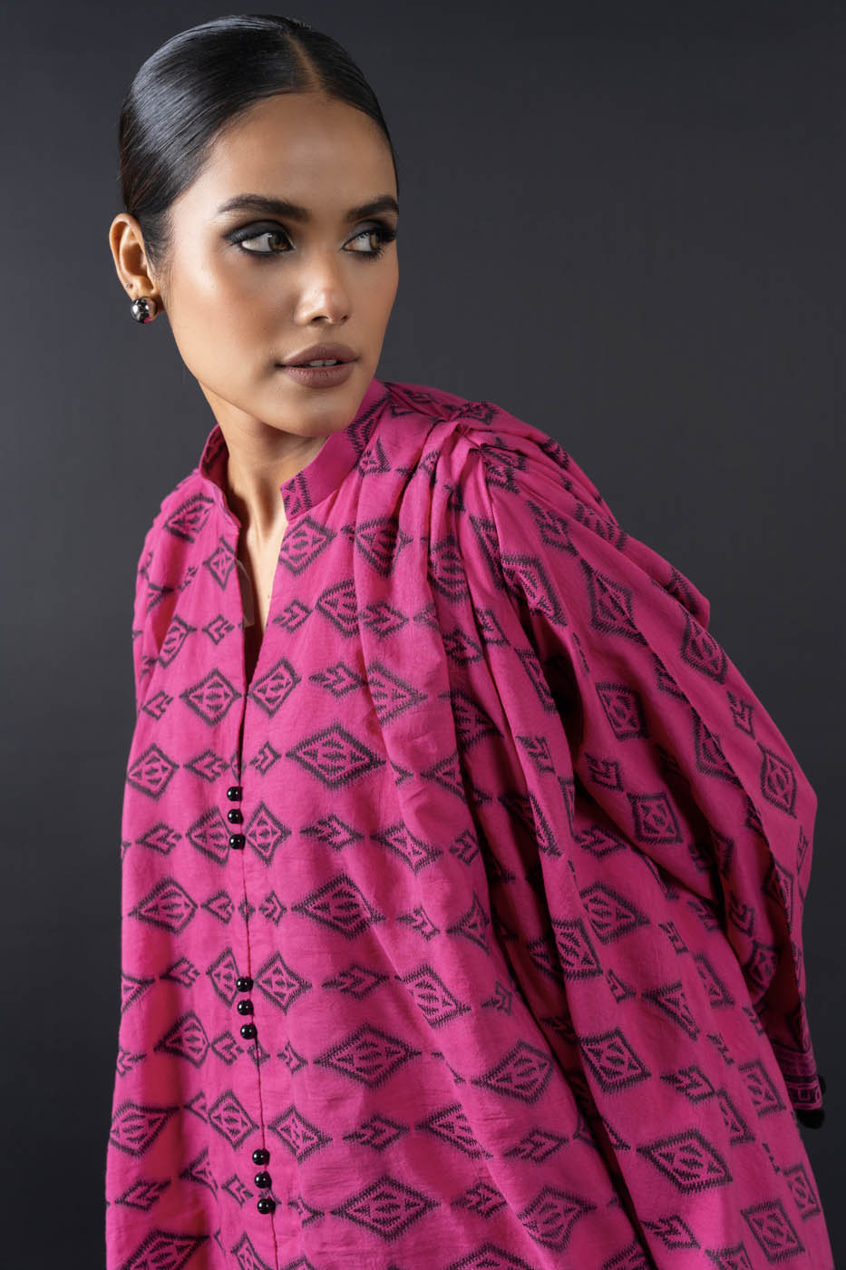 Jacquard Shirt Fabric ( Sold By Per Meter)