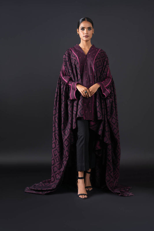 Jacquard Shirt Fabric (Sold By Per Meter)