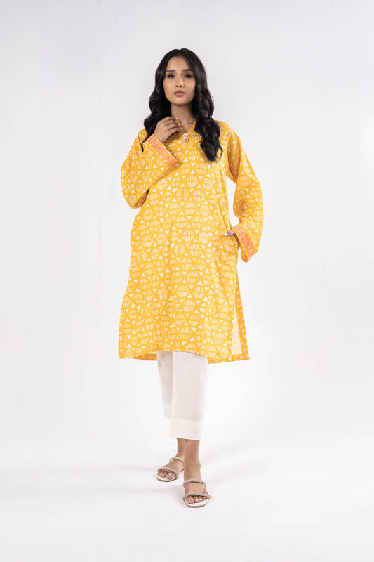 Printed Lawn Kurti