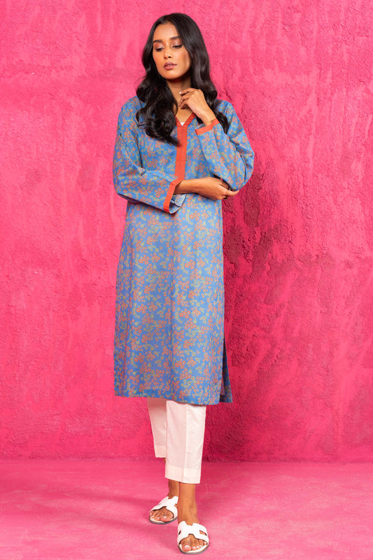 Printed Lawn Kurti