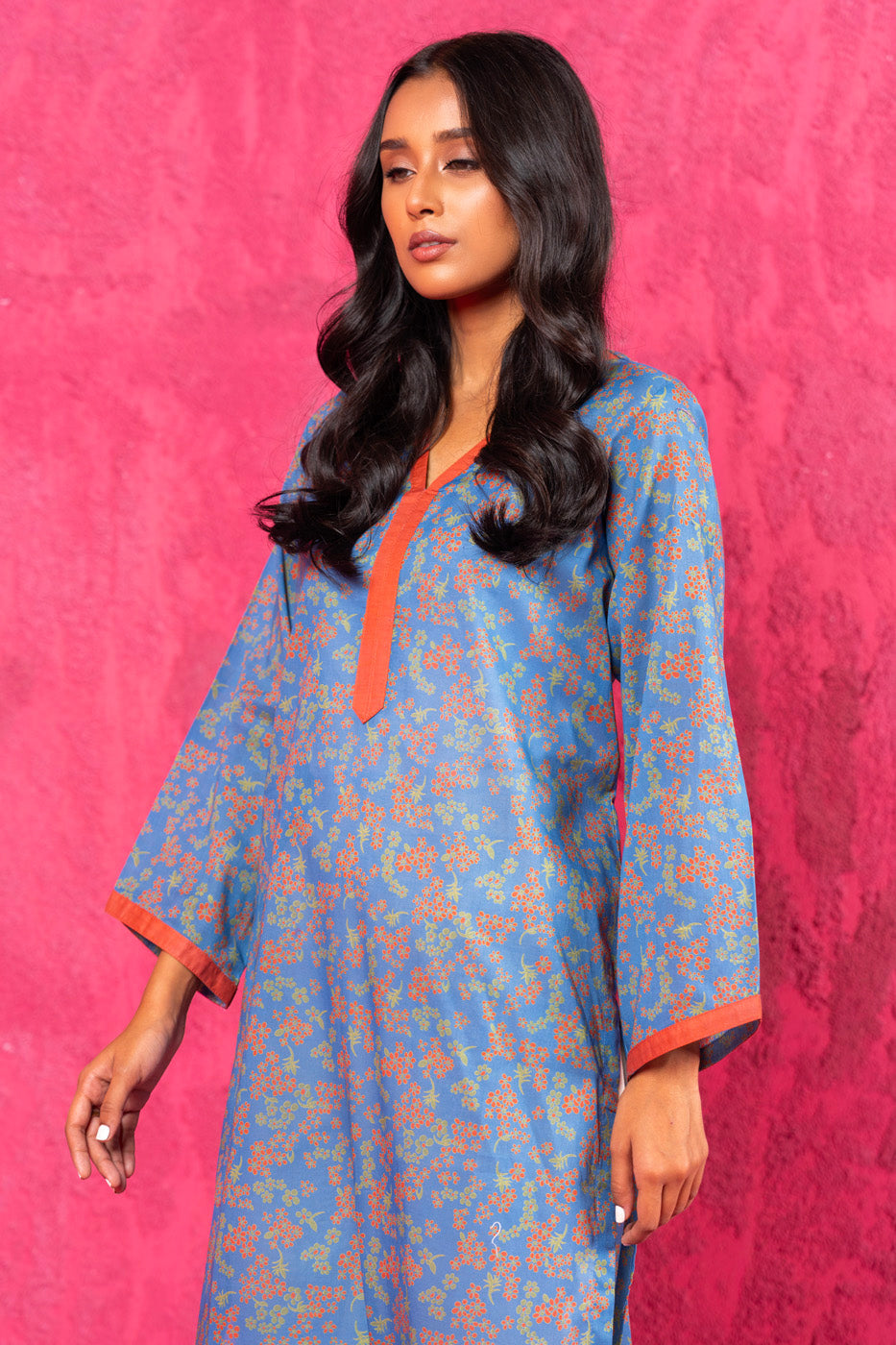 Printed Lawn Kurti