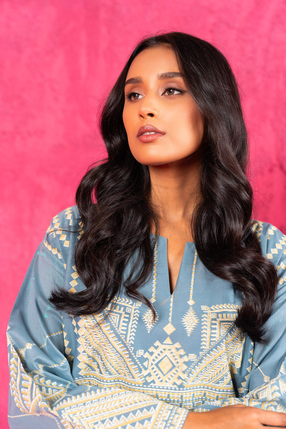 Printed Lawn Kurti