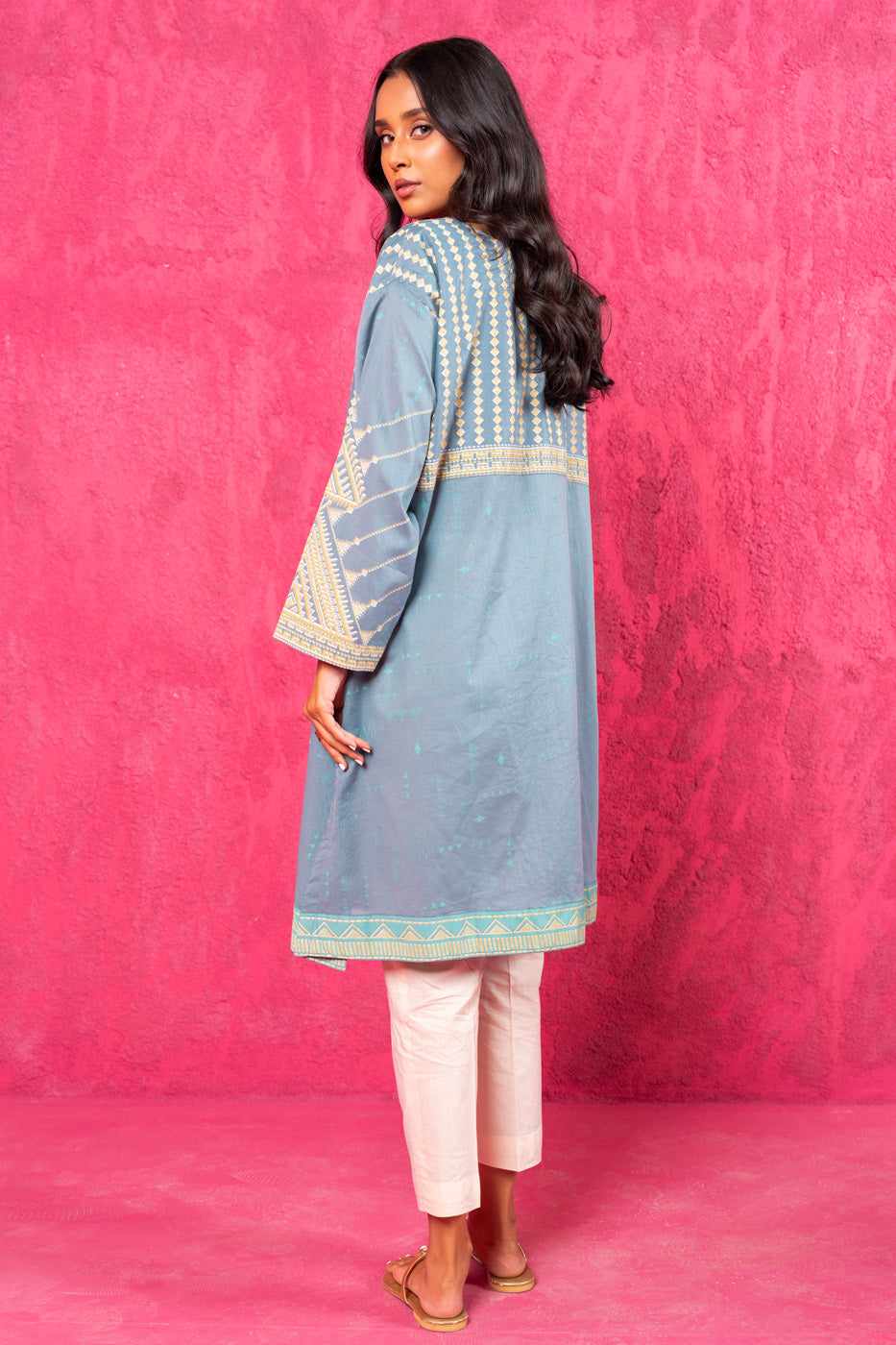 Printed Lawn Kurti