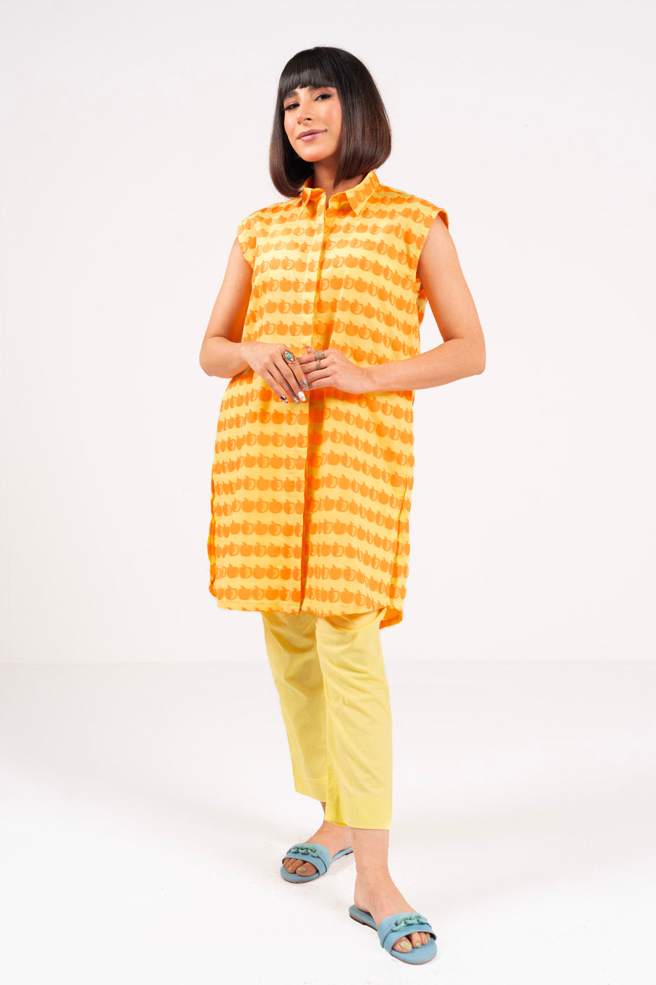 2 Pc Dyed Jacquard Outfit