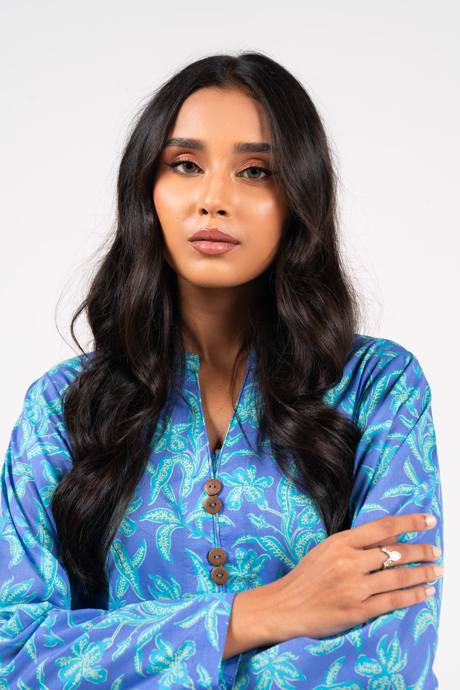 2 Pc Printed Cambric Outfit