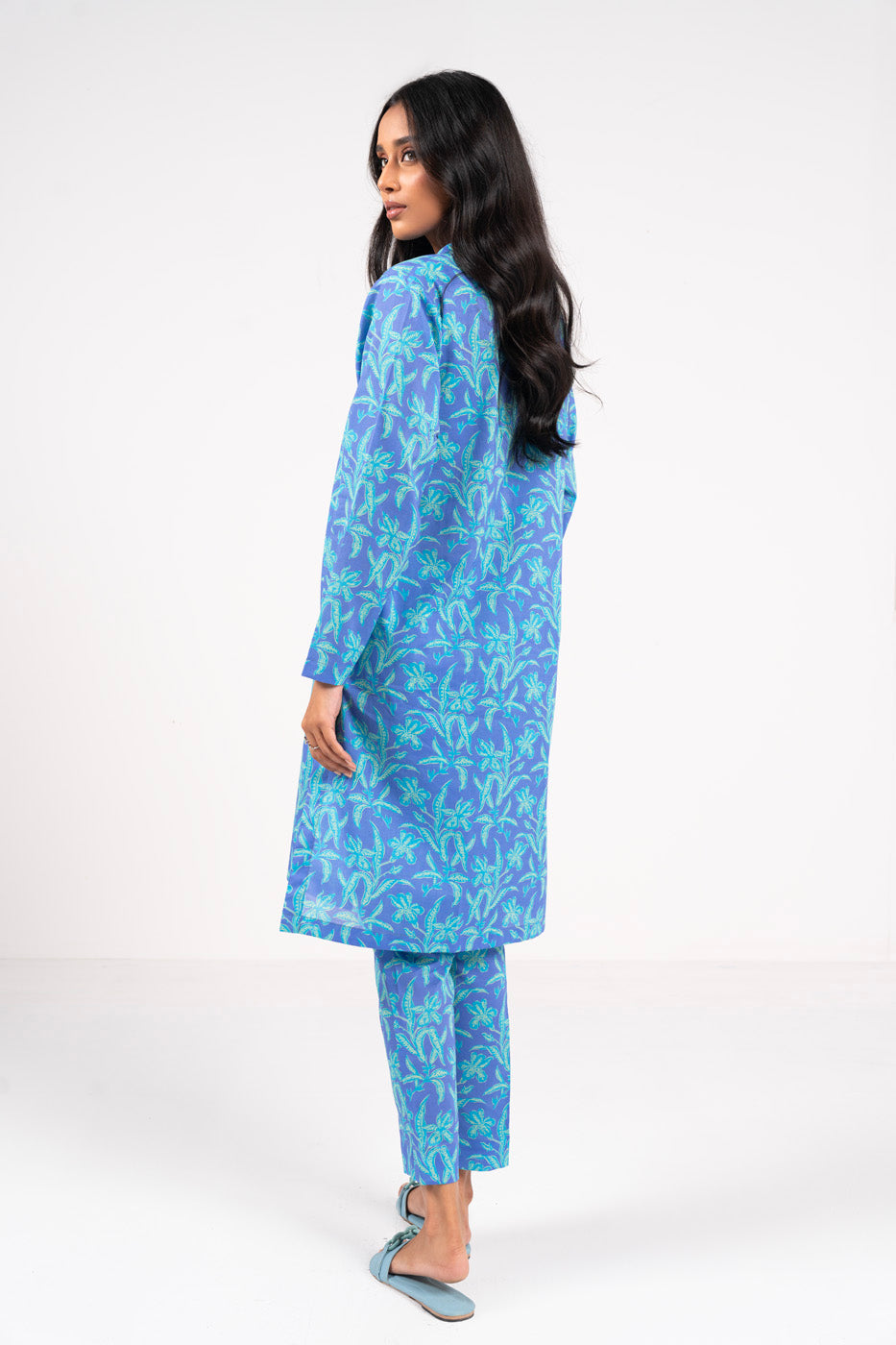 2 Pc Printed Cambric Outfit