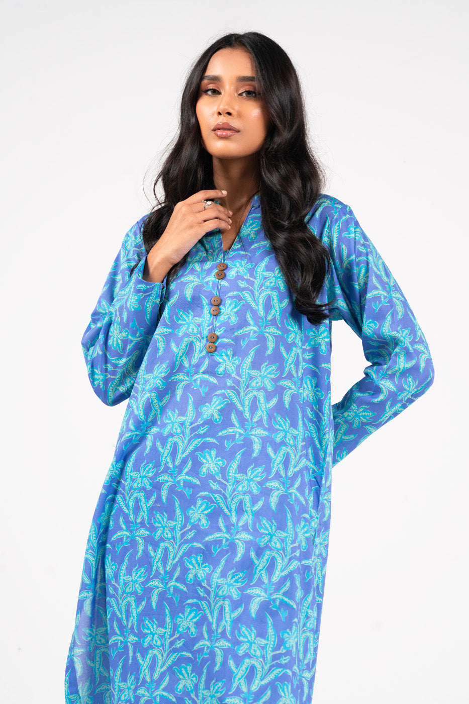 2 Pc Printed Cambric Outfit