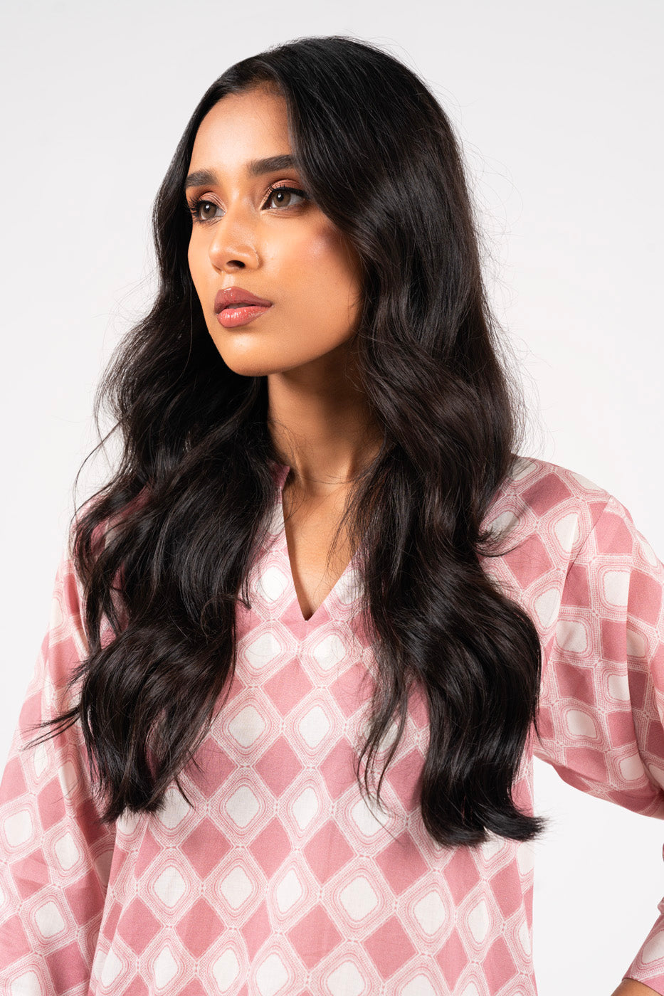 2 Pc Printed Cambric Outfit