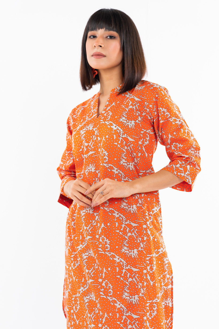 2 Pc Printed Cambric Outfit