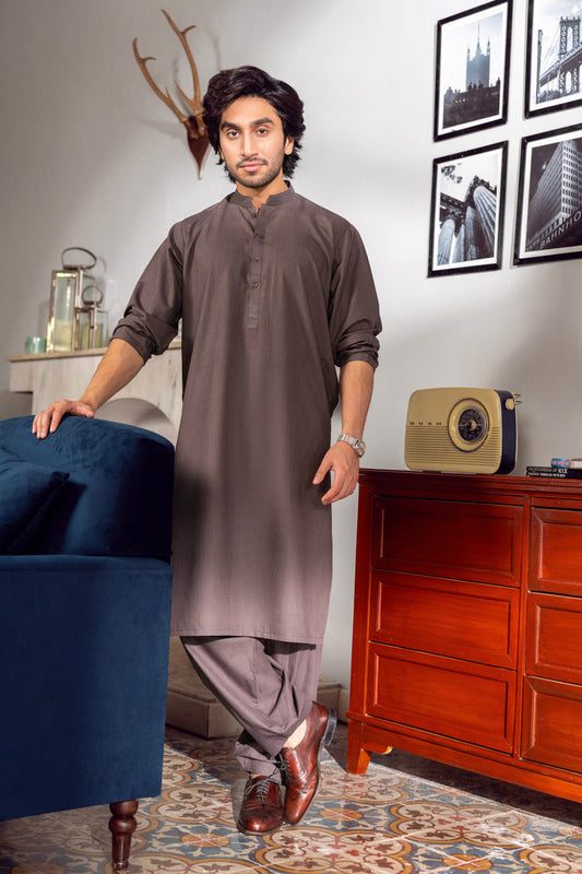 Dyed Blended Shalwar Kameez