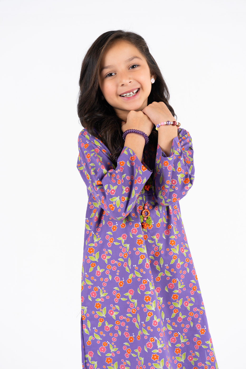 2 PC Printed Cambric Outfit