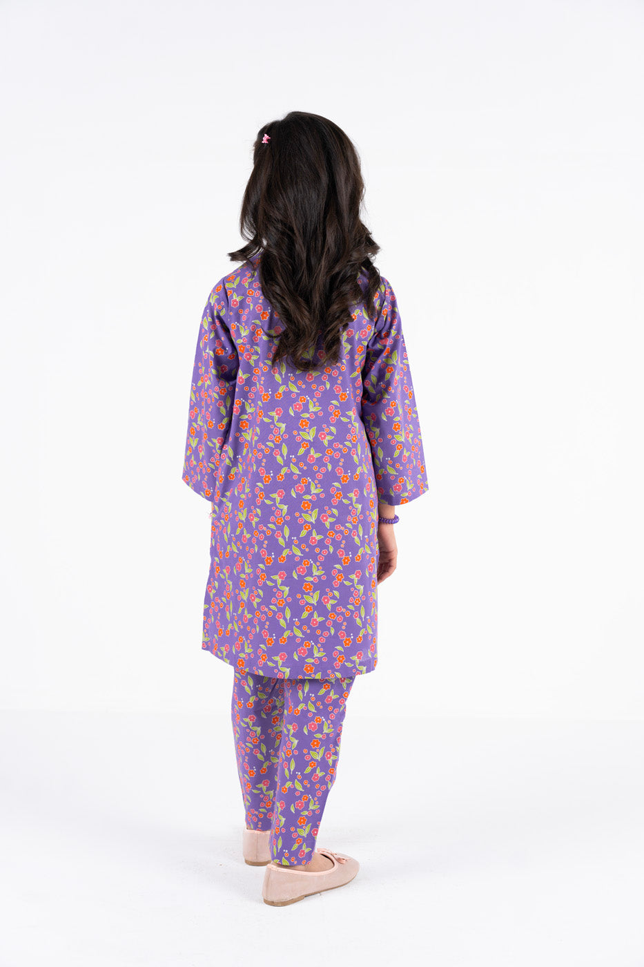 2 PC Printed Cambric Outfit