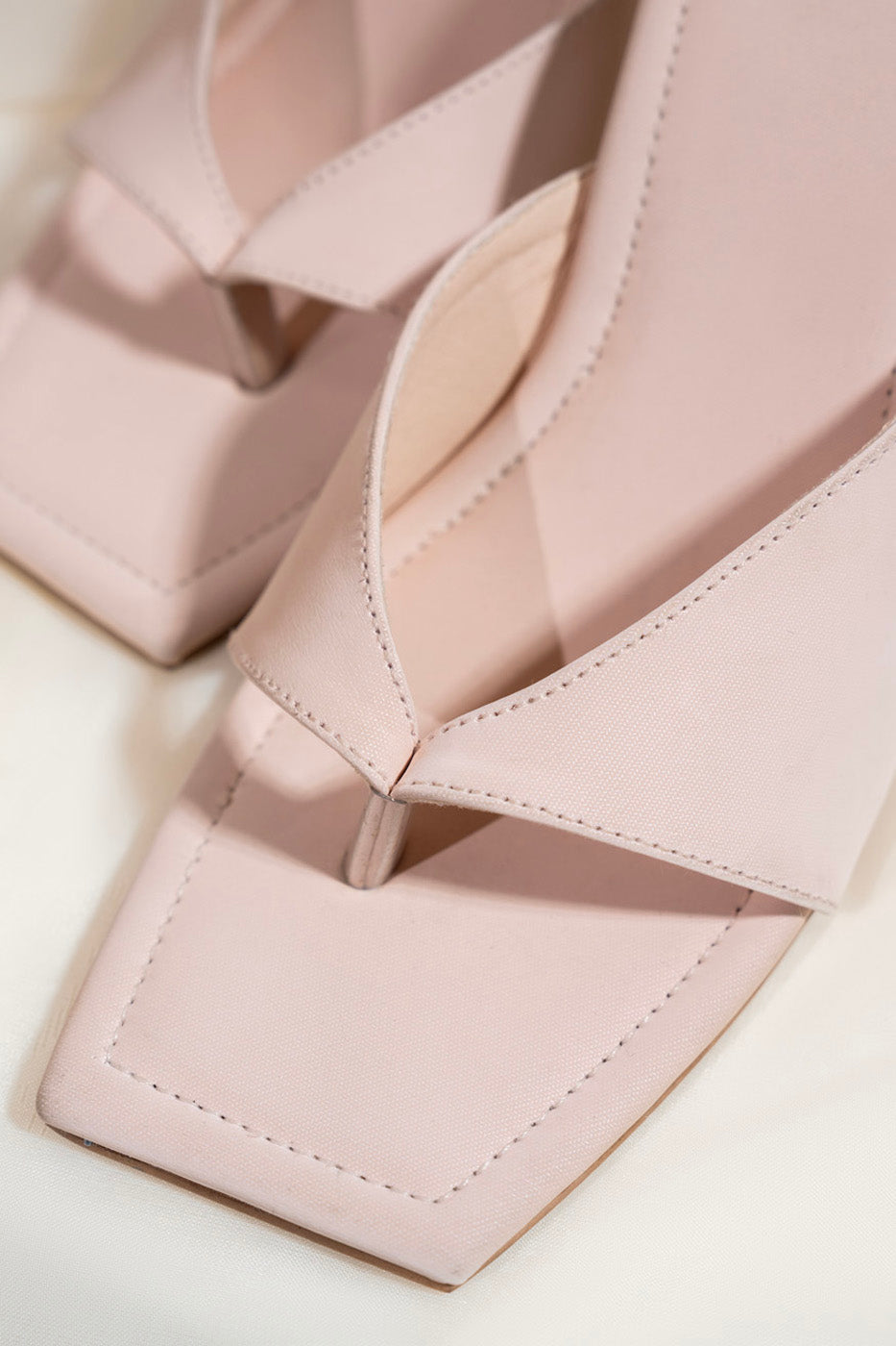 Peach Halter Heels
