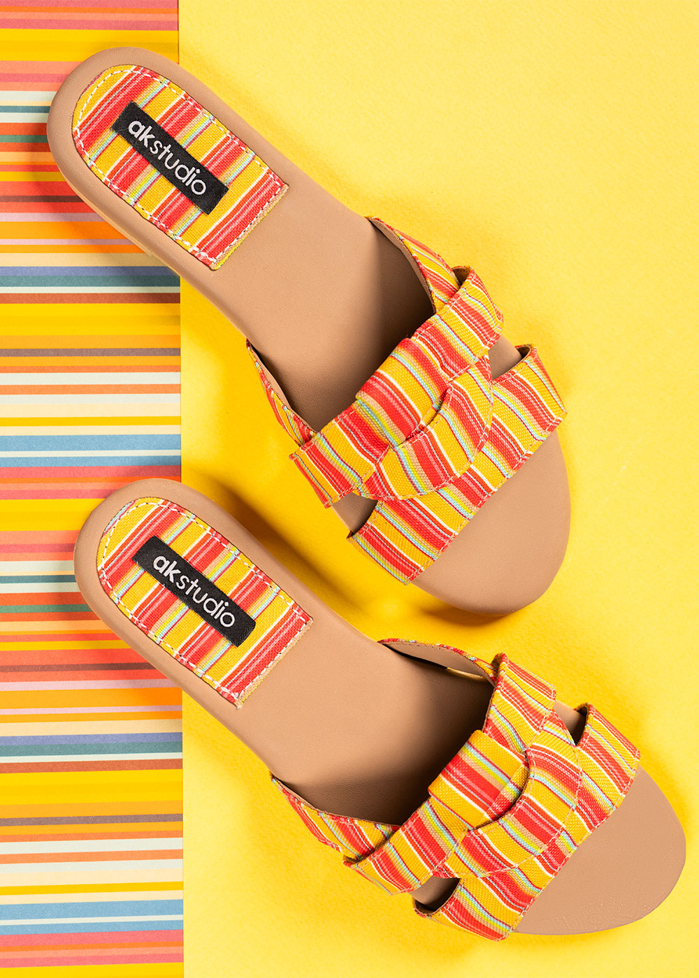 Strappy Flat Sandals