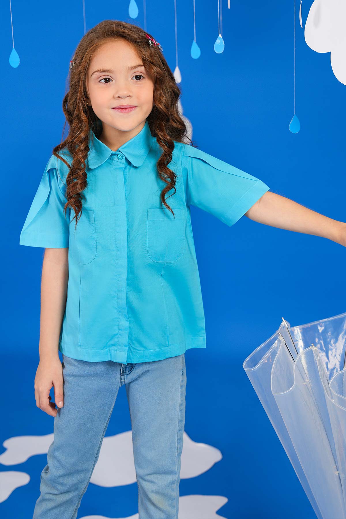 Dyed Cambric Shirt