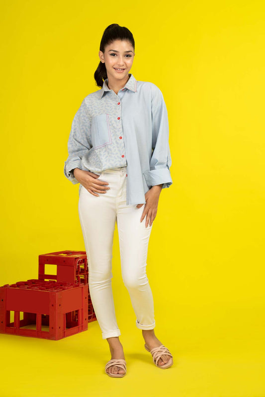 Dyed Jacquard Shirt