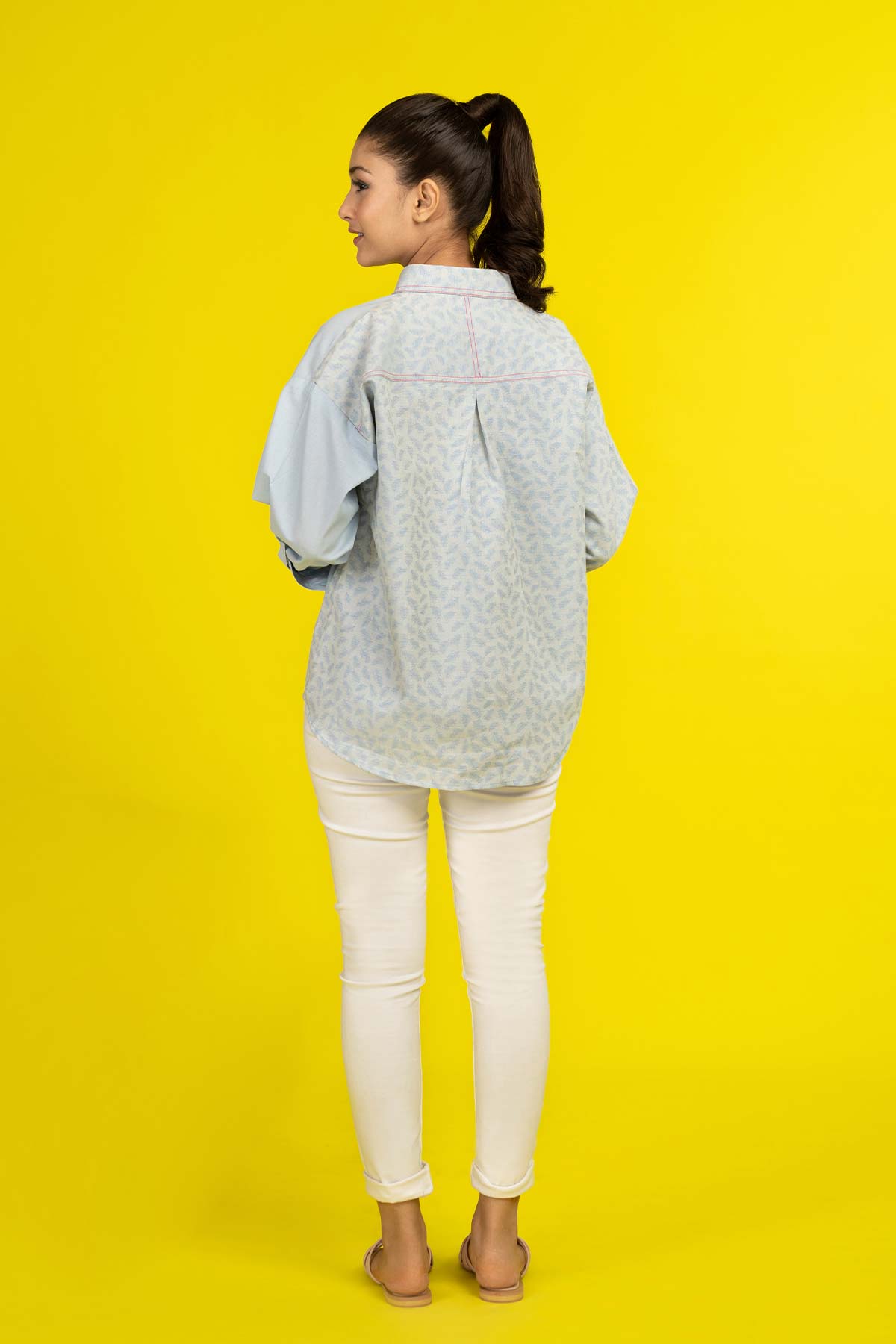 Dyed Jacquard Shirt