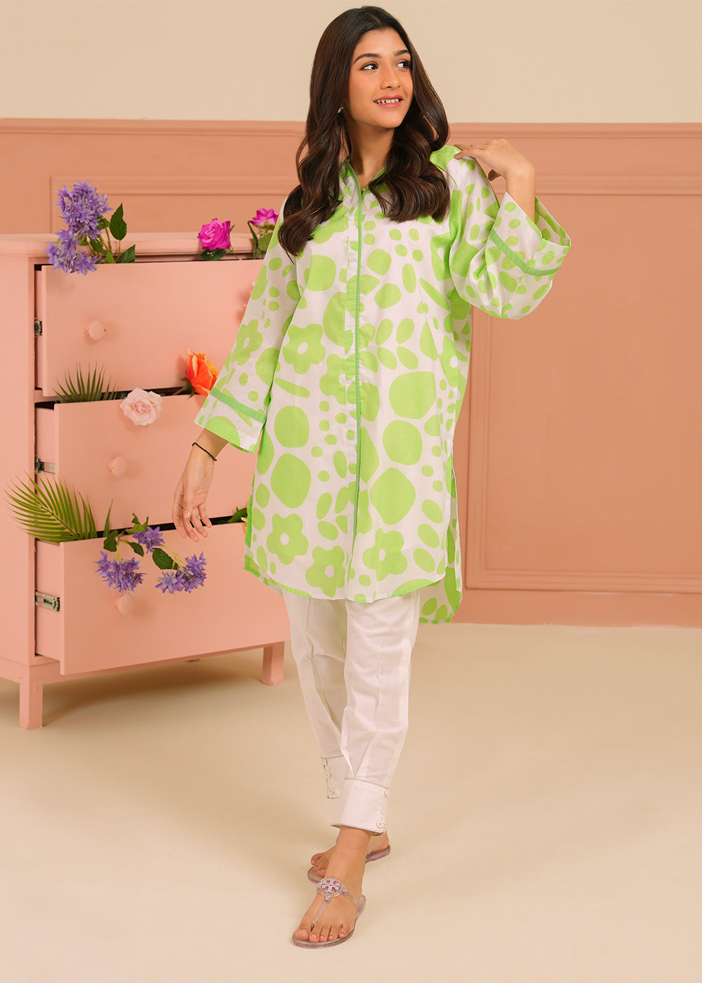 Printed Lawn Shirt