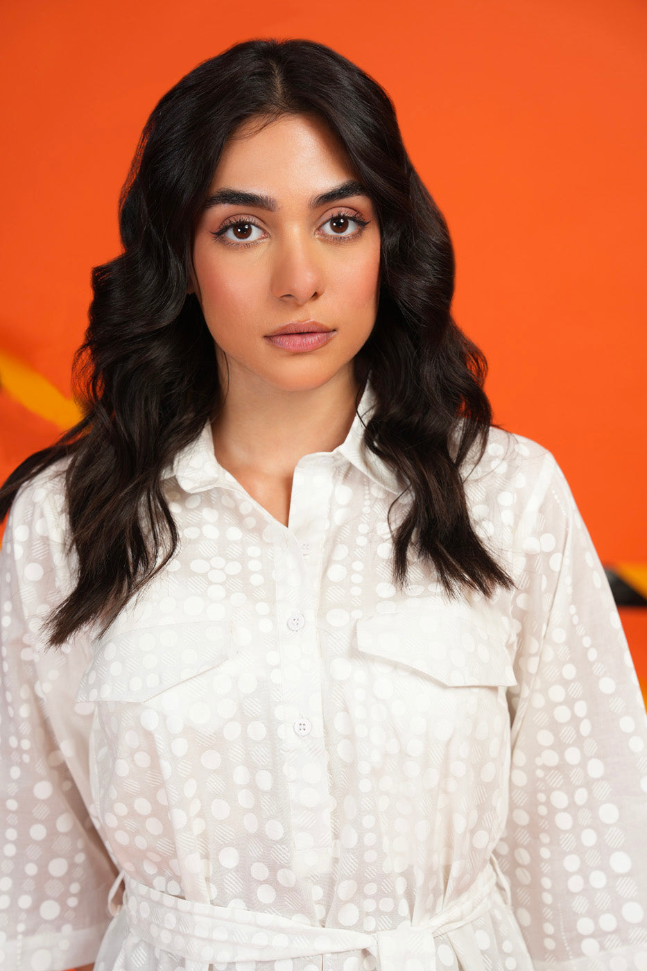 Printed Cambric Shirt
