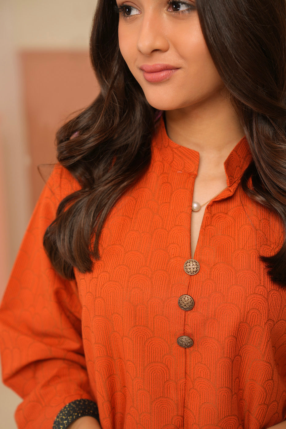 Dyed Jacquard Shirt