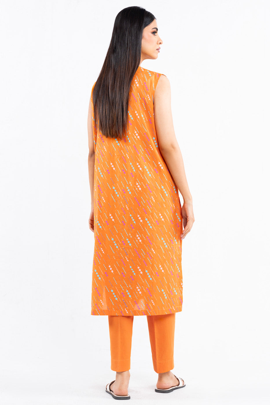 2 Pc Printed Cambric Outfit