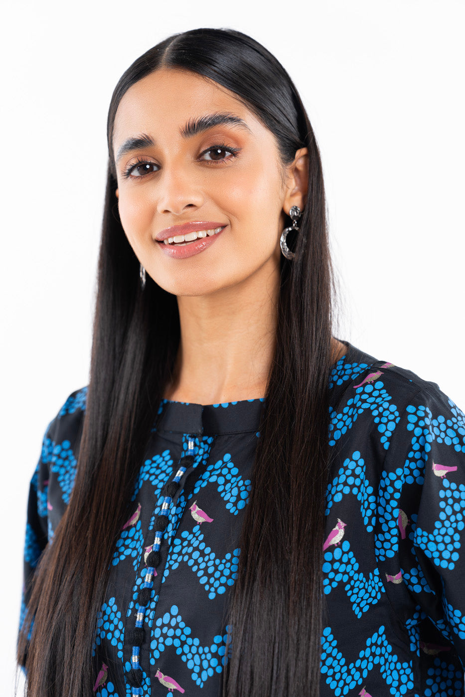 2 PC Printed Cambric Outfit