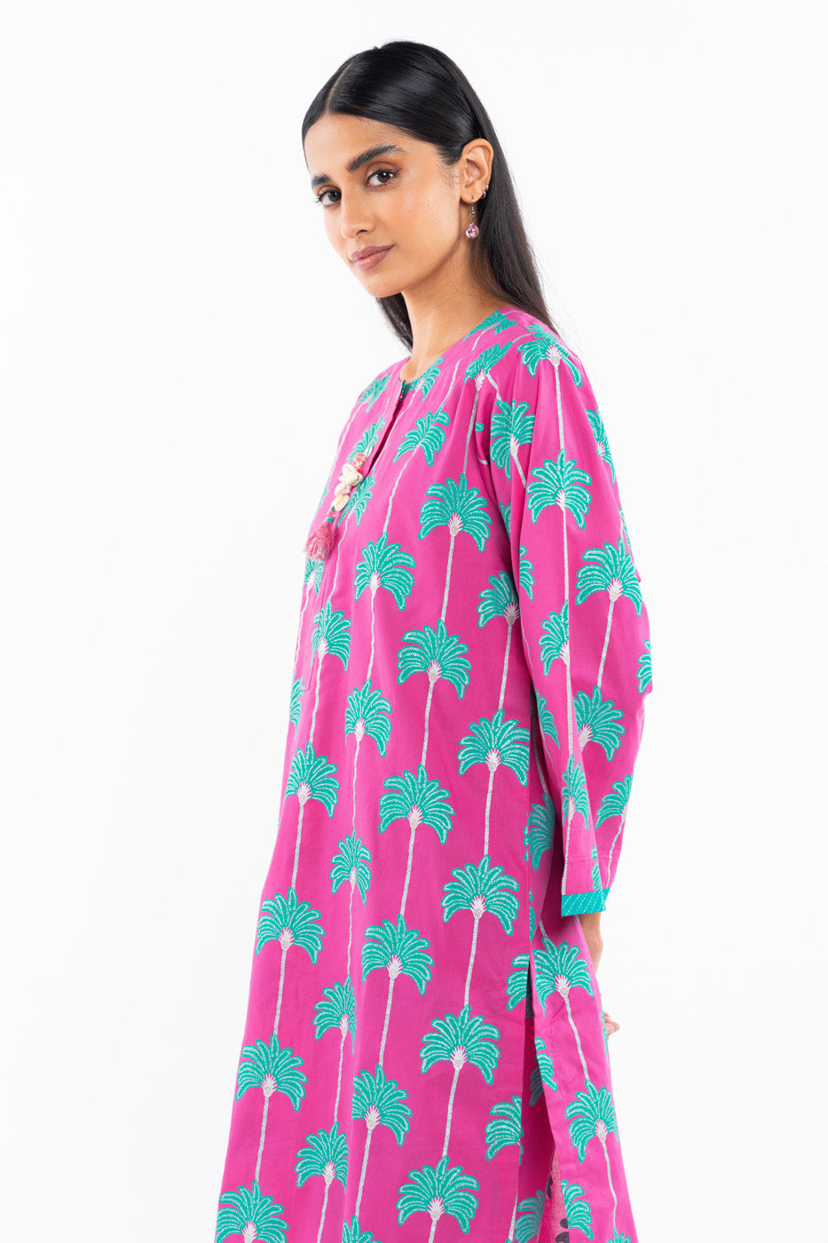 2 PC Printed Cambric Outfit