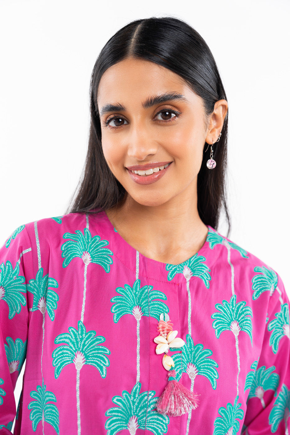 2 PC Printed Cambric Outfit